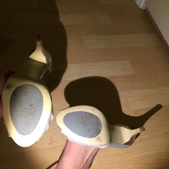 Style&Co Shiny Silvery heels - Picture 3 of 3